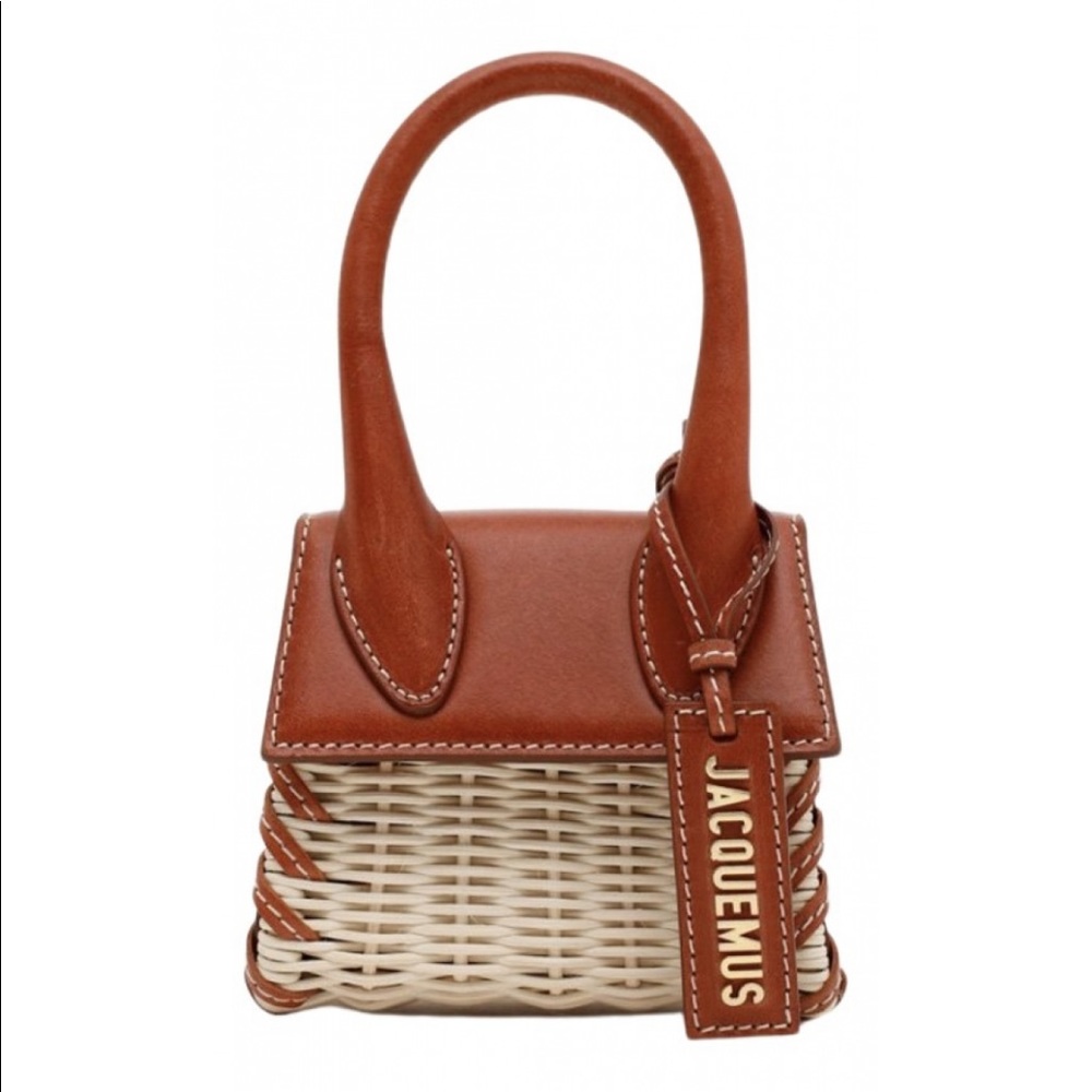 Jacquemas Chiquito Leather Handbang